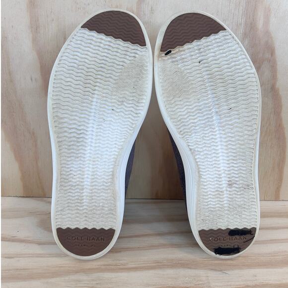 Cole Haan - Grand Crosscourt Hi Top - Sneakers - Gray - Women's - 7.5B - W09740 - Picture 8 of 9